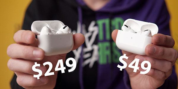 Jak wyróżnić oryginalne AirPods pro przed fałszywym