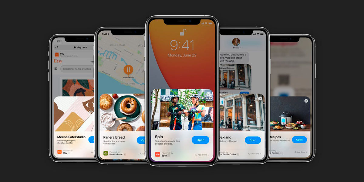 W jaki sposób Funkcja funkcji App Clips na iPhone / iPad w iOS 14