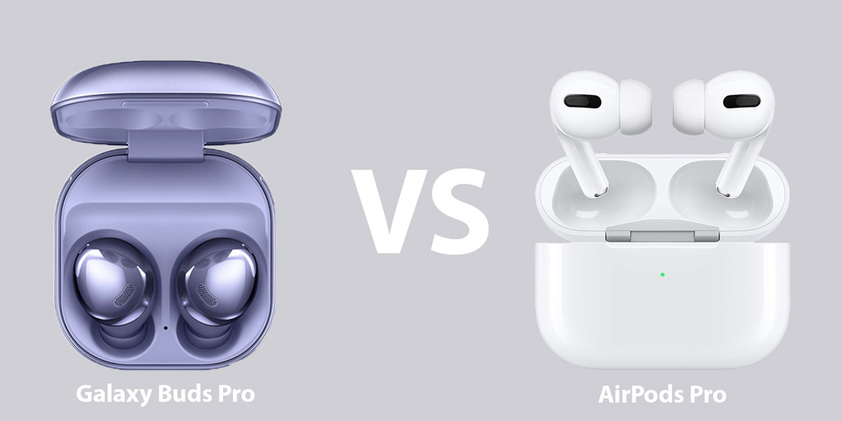 Porównanie cech Charakterystyki Galaxy Buds Pro i Airpods Pro - Co jest lepsze ?