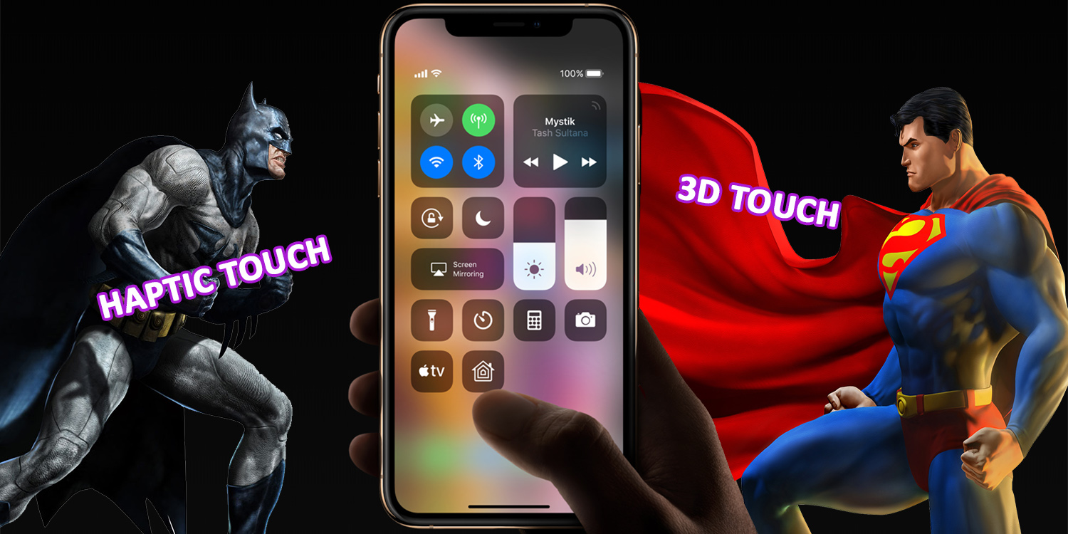 Różnica 3D Touch i Haptic Touch