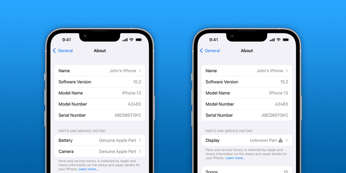 Jak się dowiedzieć, czy iPhone był naprawiony IOS 152: Jak sprawdzić historię usług iPhone