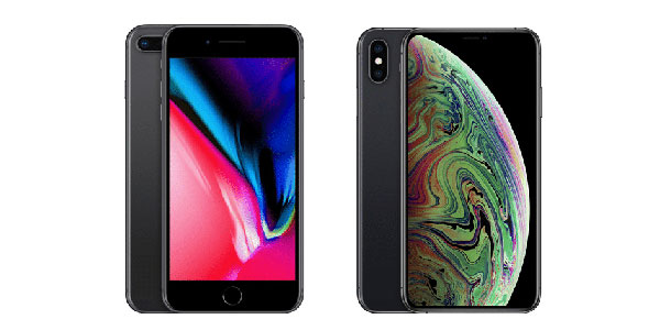 Porównaj funkcje iPhone XS Max i iPhone 8 Plus