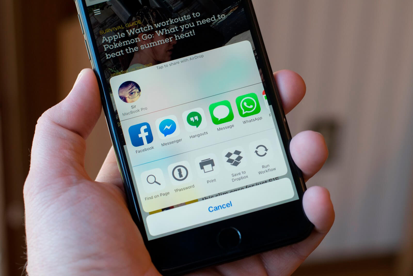 Jak naprawić problemy z menu " Udział " IOS 134?