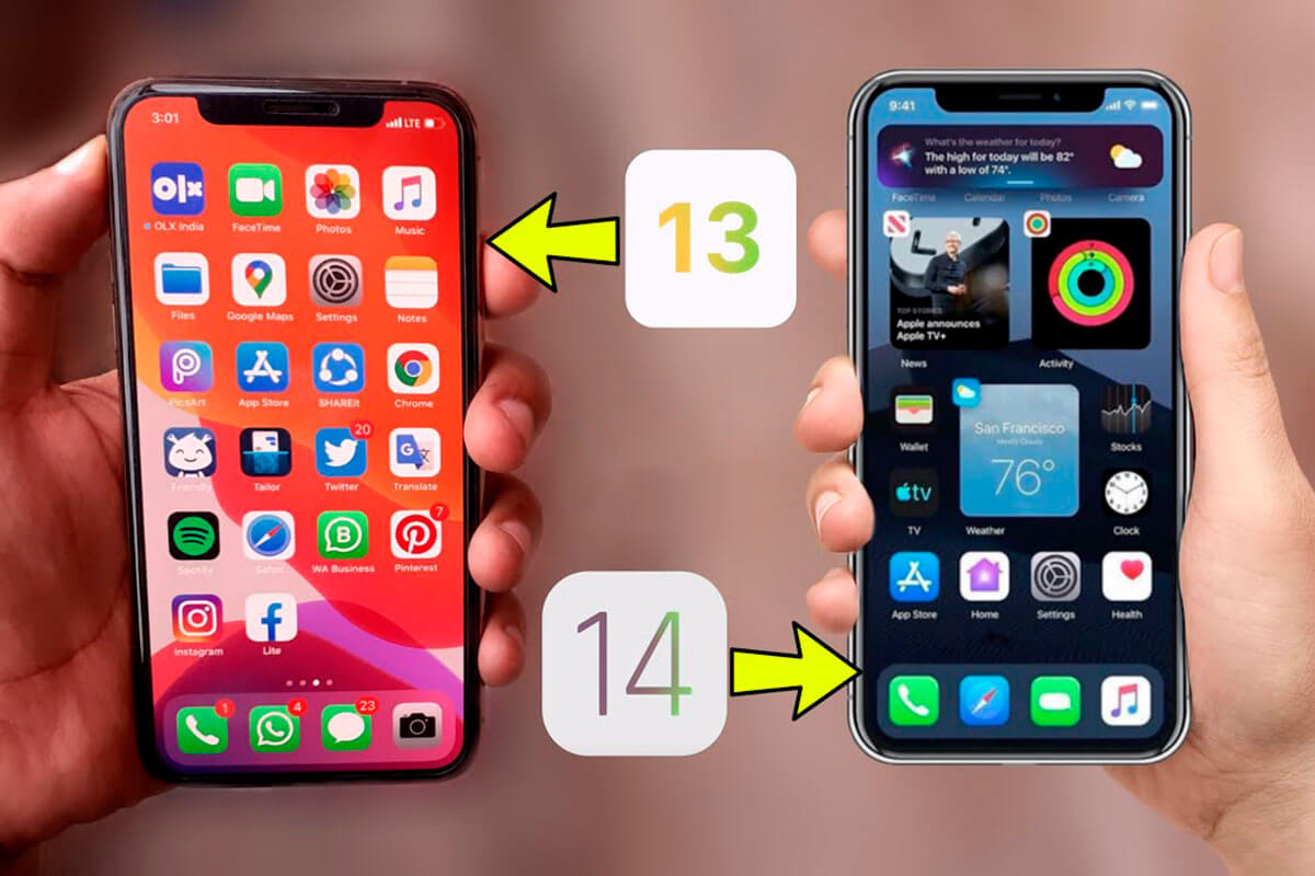 Jak wrócić z iOS 14 na iOS 13 podczas zapisywania wszystkich danych