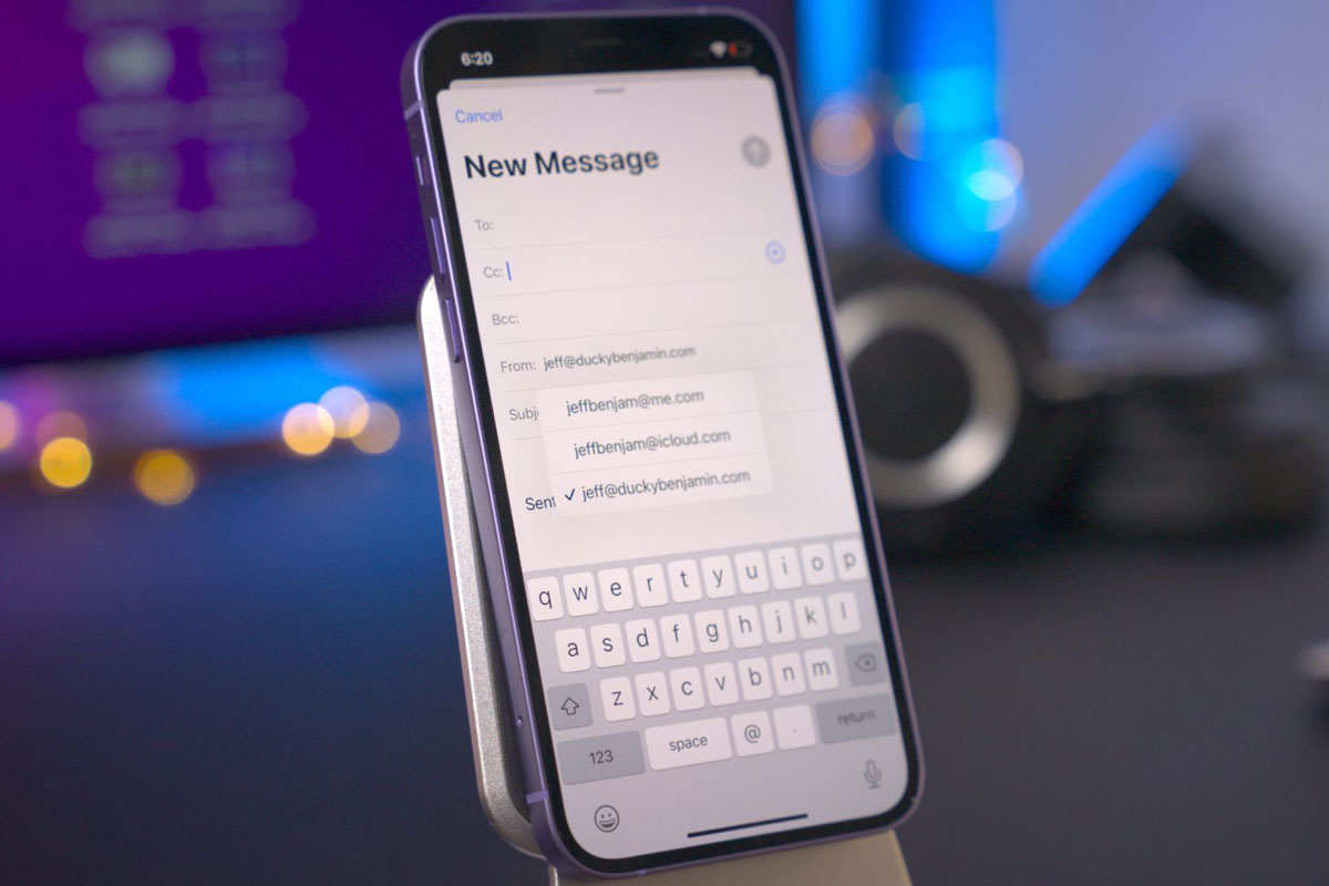 Frytki iOS 15: Jak utworzyć domenę iCloud Mail