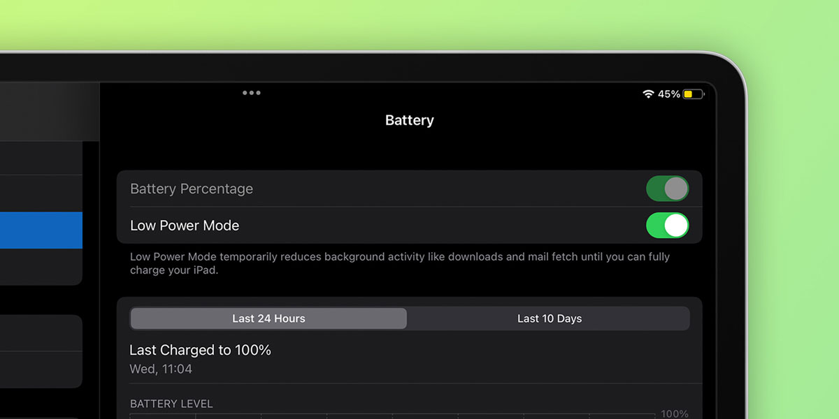 Jak włączyć tryb oszczędzania energii na iPad i Mac