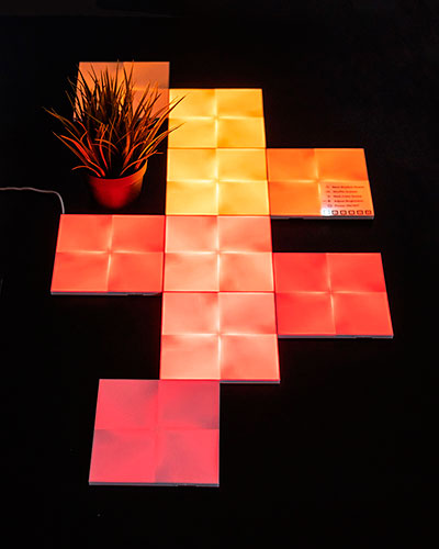Review wideo Nanoleaf Canvas: System oświetlenia Homekit