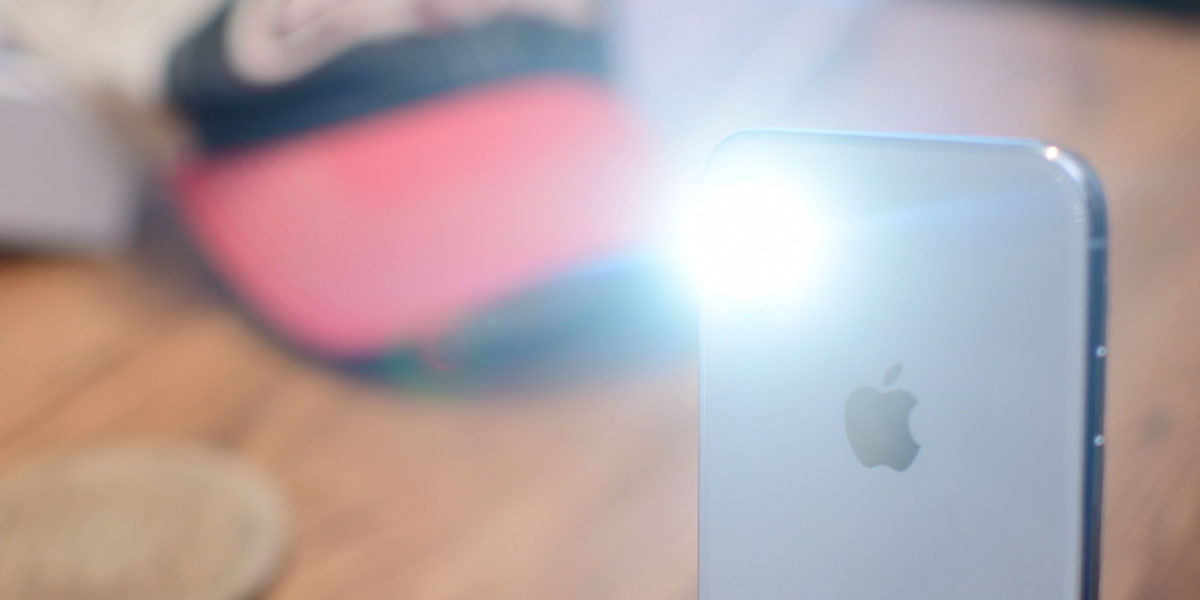 Co zrobić, jeśli latarka nie działa na iPhone