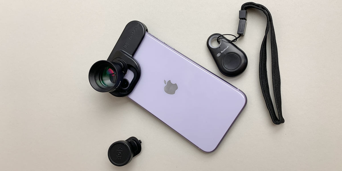 Przegląd soczewek Olloclip Pocket dla iPhone 11