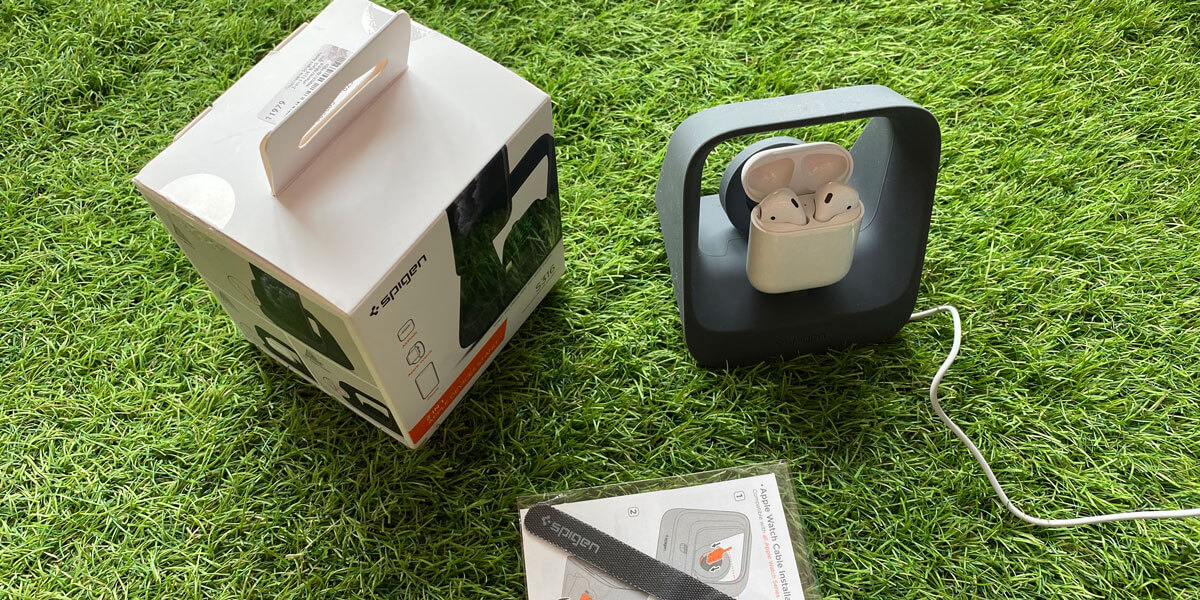 Przegląd Stojaki Spigen S316 dla iPhone / AirPods i Apple Watch