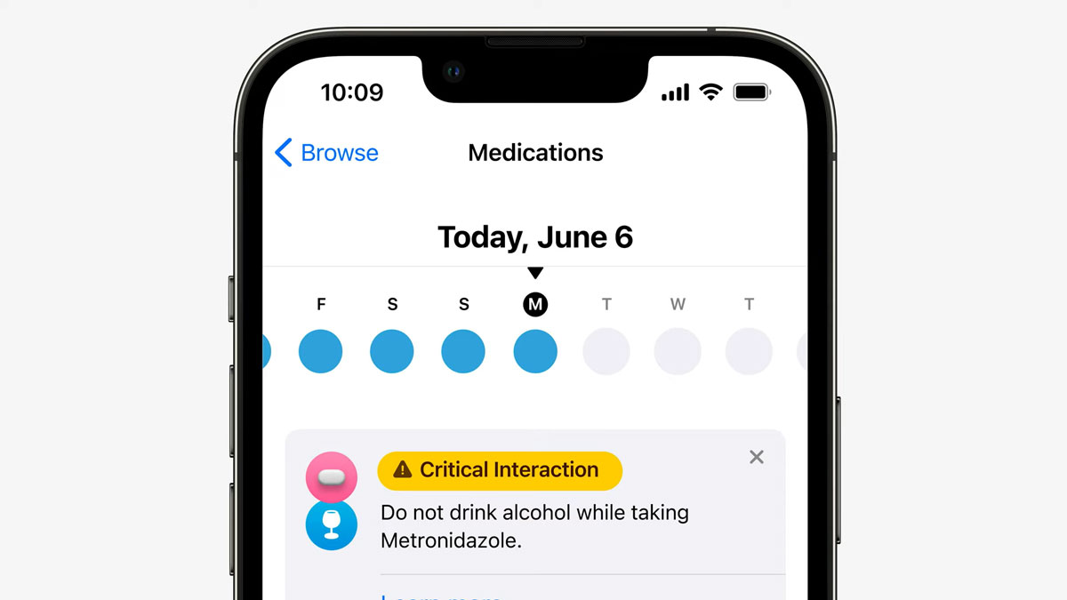 Śledzenie leków w systemie iOS 16: jak to działa i jak je skonfigurować