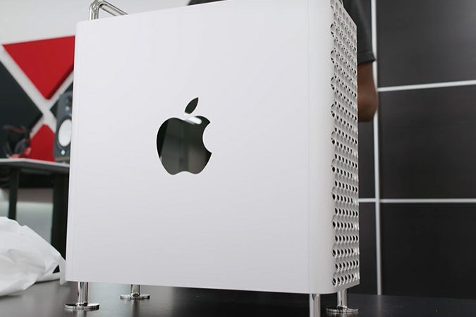 Charakterystyka charakterystyczna Mac Pro 2019