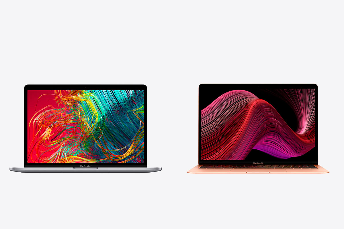 Porównanie podstawowej MacBook Pro 13 i MacBook Air 2020 Rok wydania - Co wybrać ?