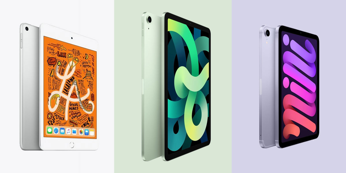 Porównanie iPad mini 6 | IPAD AIR 4 | iPad MINI 5 - Główne różnice, cechy