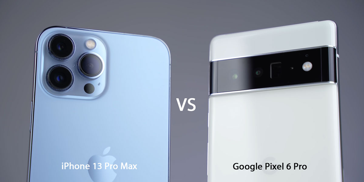 Porównanie aparatu Pixel 6 Pro i iPhone 13 Pro Max