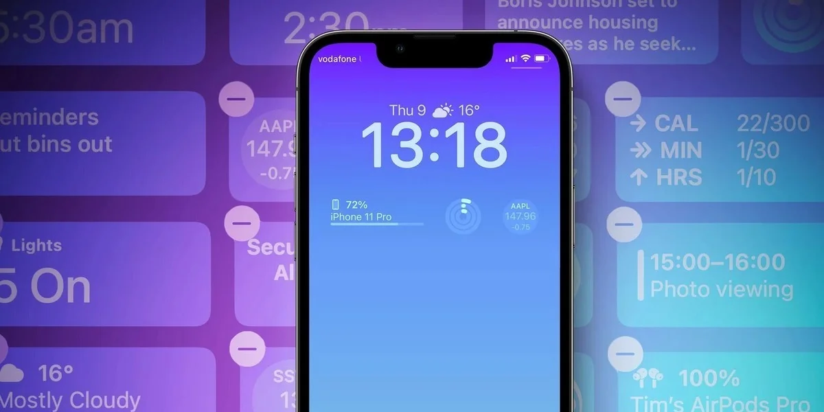 TOP 10 nowych widżetów iOS 16 na iPhone'a