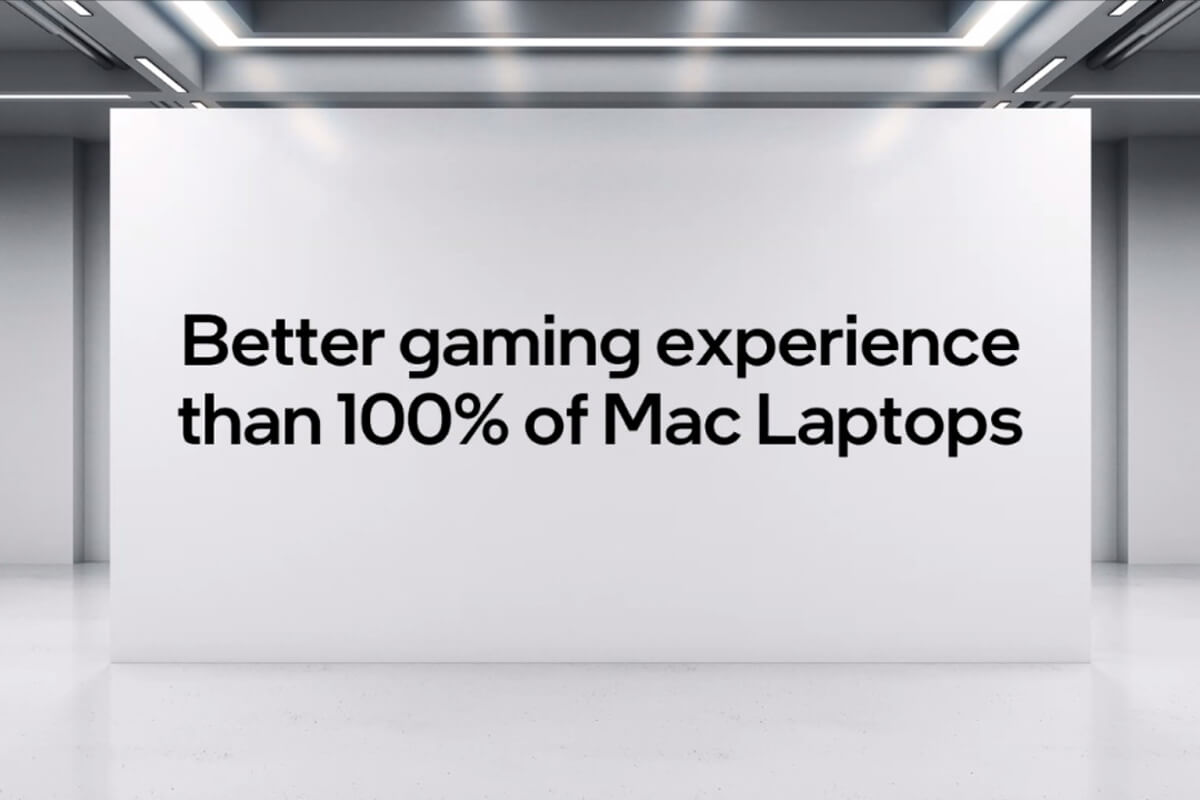 Intel: MacBook Pro nie nadaje się do gier