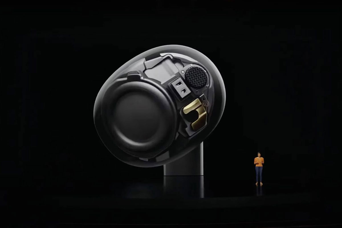 W airpods 3 Ulepszone wykrywanie w uchu