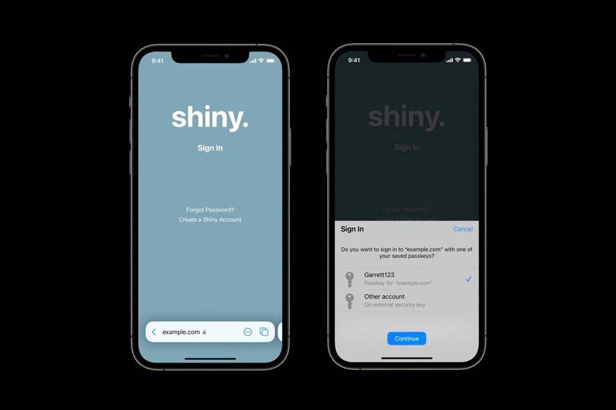 Apple Wymień hasła na Face ID i Touch ID