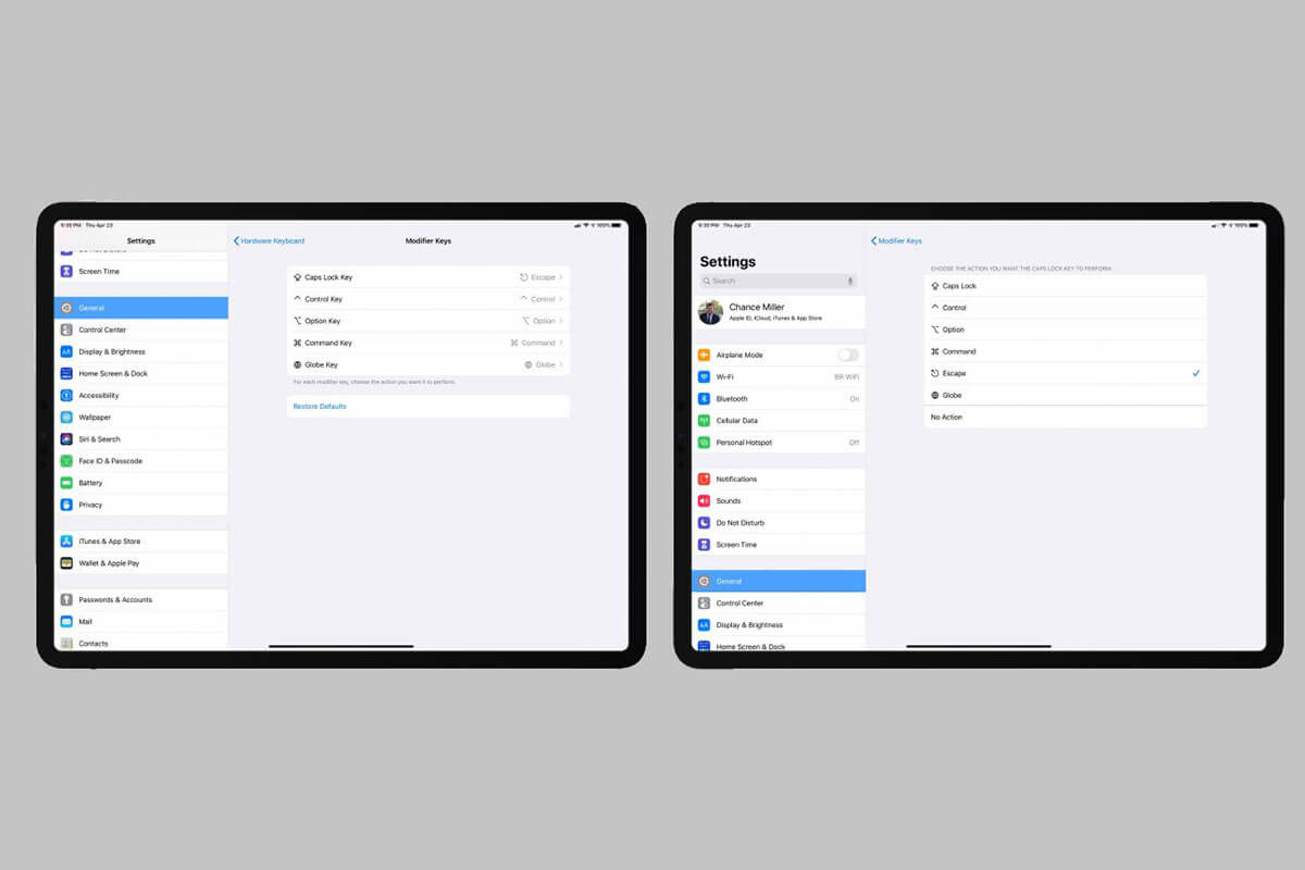 Apple Opracowuje nową klawiaturę klawiatury klawiatury klawiatury dla iPad