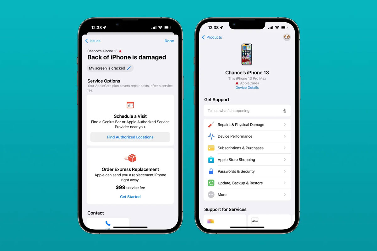 Aplikacja Apple Support pokazuje, ile kosztów naprawczych