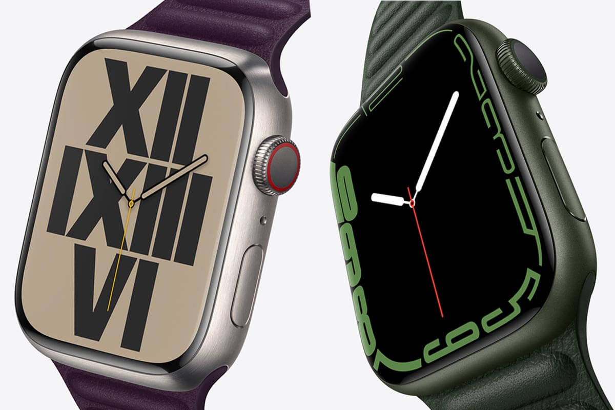 Apple Watch Series 7 Stal dostępny do przedporządku