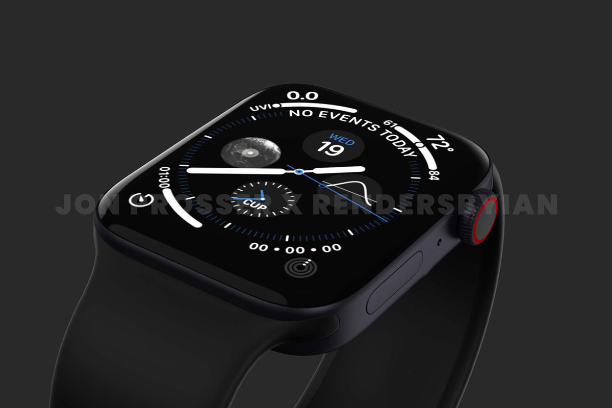 Apple Watch 7 wyjdzie w nowej wielkości 45 mm