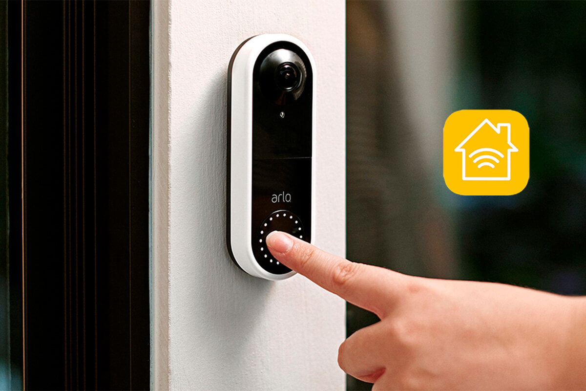 Dzwonek doorbell ARLO Wideo Dzwonek Otrzymałem Wsparcie Homekit
