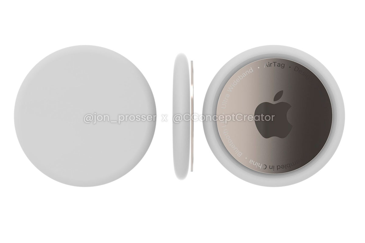 Keychain do wyszukiwania kluczy Apple Airtag pojawił się na zdjęciu