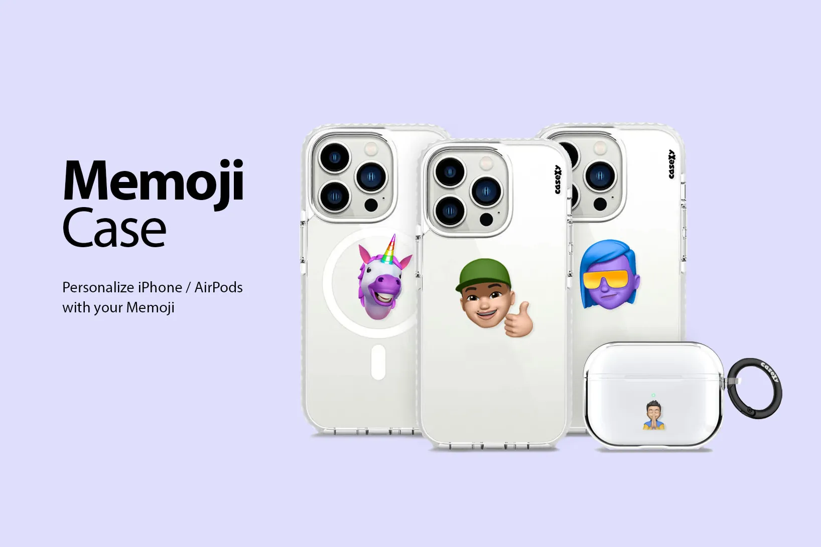 Spersonalizuj swojego iPhone za pomocą etui Memoji od caseXy