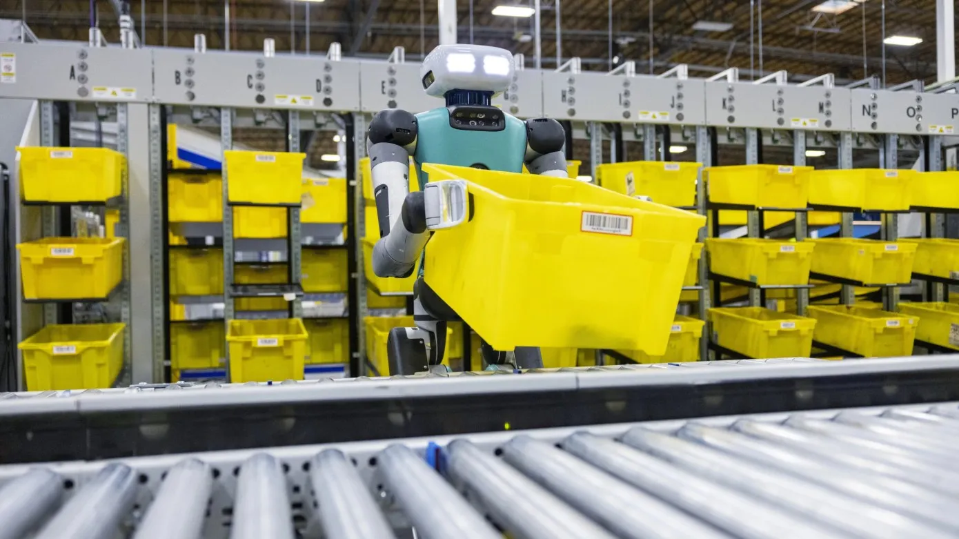 Amazon zaczął używać robotów Agility w magazynach