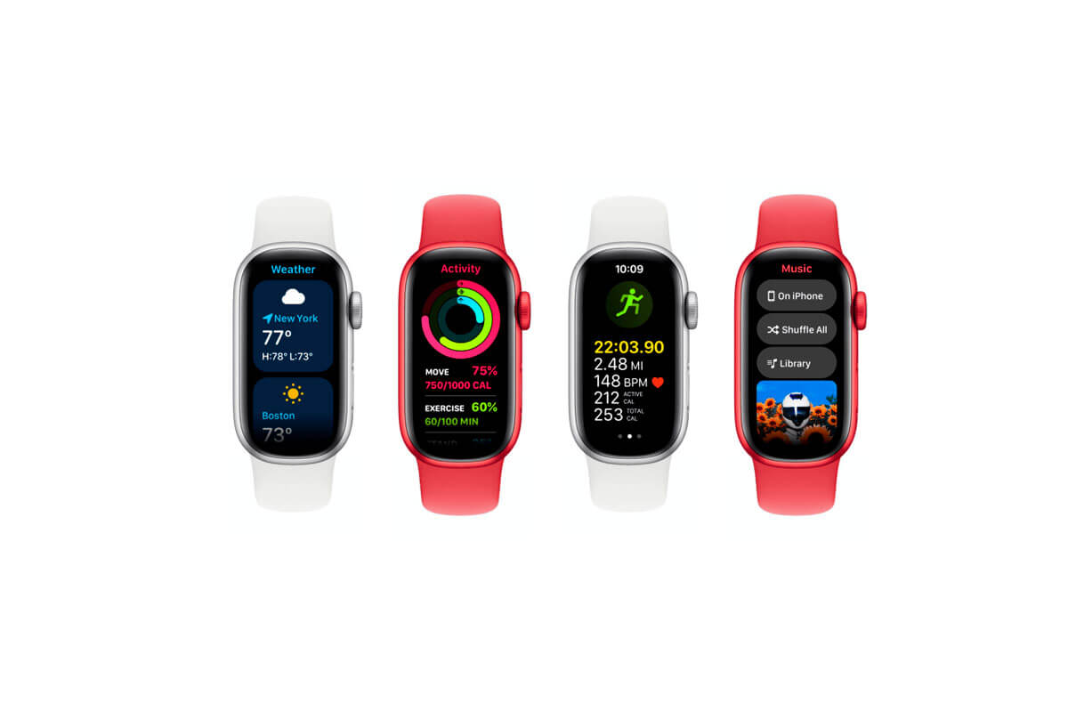 Koncepcja demonstruje bransoletkę fitness Apple Watch
