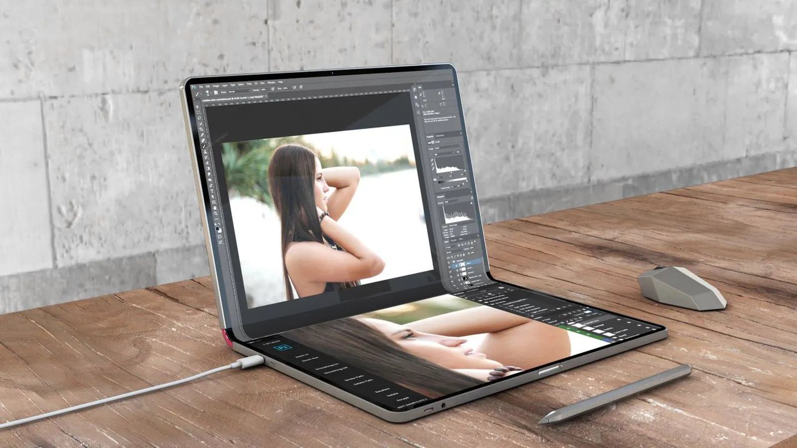 Plotki na temat składanego MacBook Fold