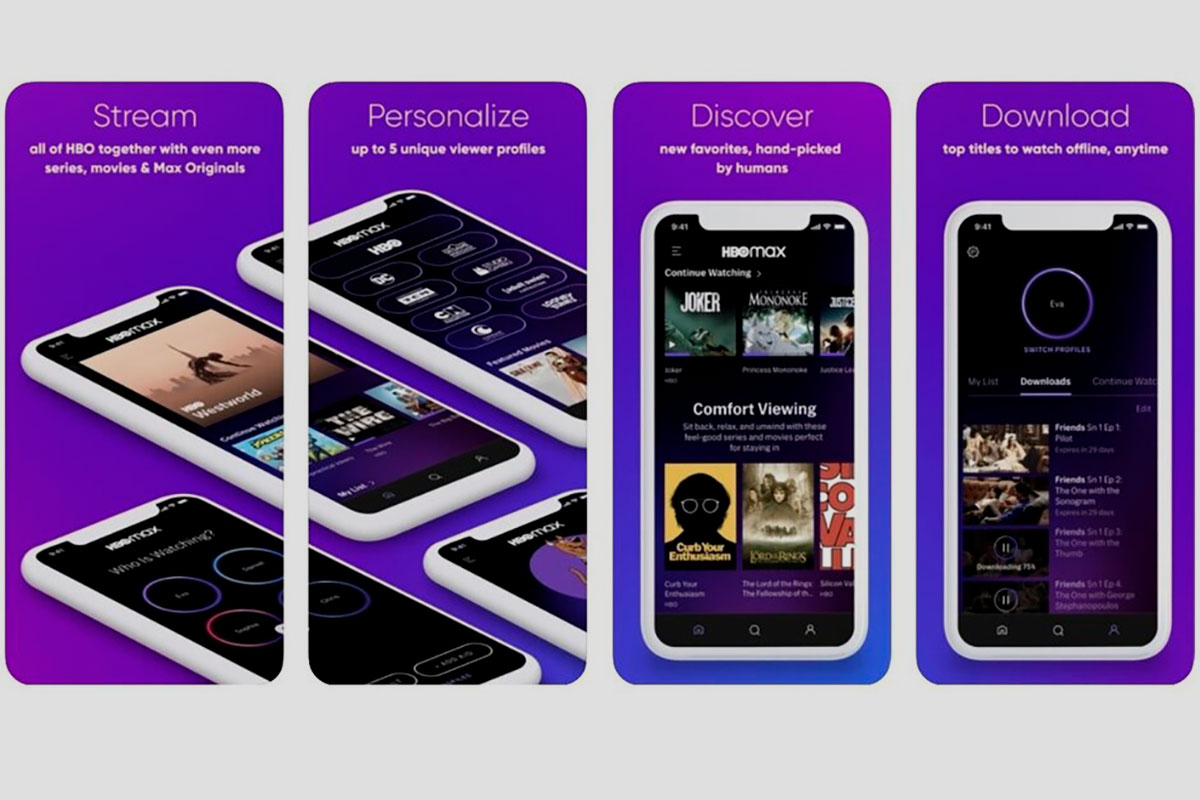 HBO max pojawił się na iPhone, iPad, Apple TV
