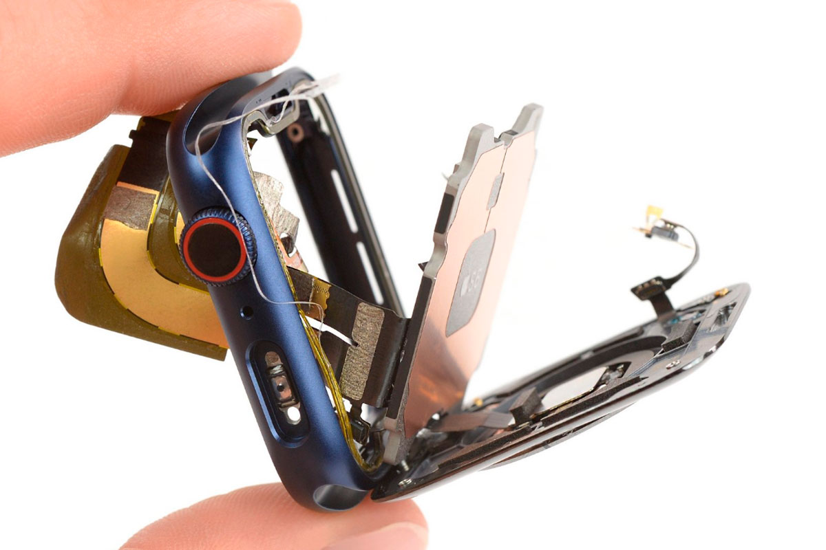 iFixit Zdemontowany Smart Watch Apple Watch Series 6