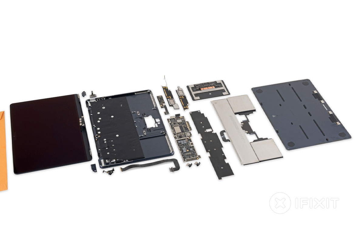iFixit zdemontował MacBooka Air M2 (2022)