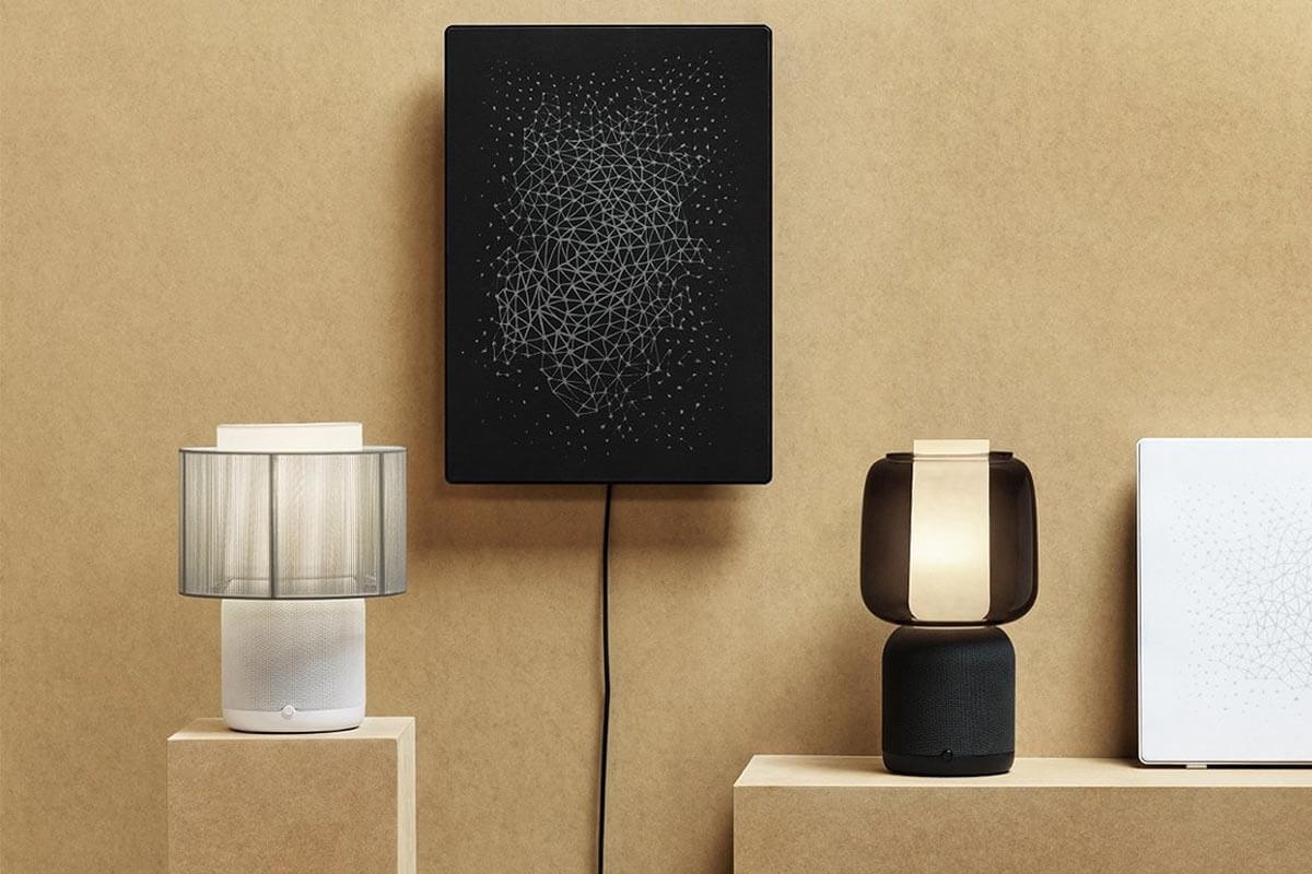 IKEA wprowadzono kolumnę lampy C wsparcie airplay 2