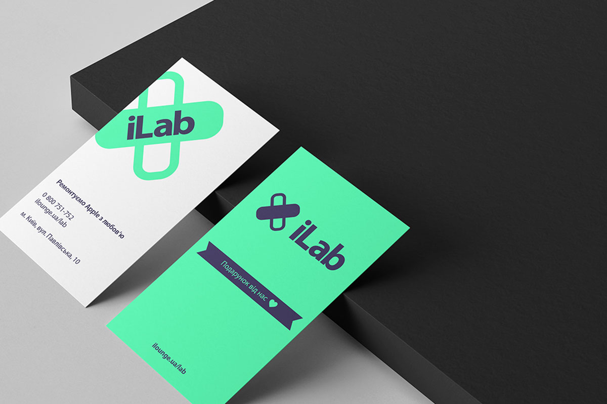 Centrum serwisowe Ilounge Lab Teraz Ilab - Karetka dla jabłko i jasne logo