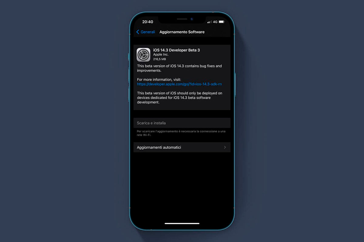 IOS 14.3 Beta 3 - Co nowego ?