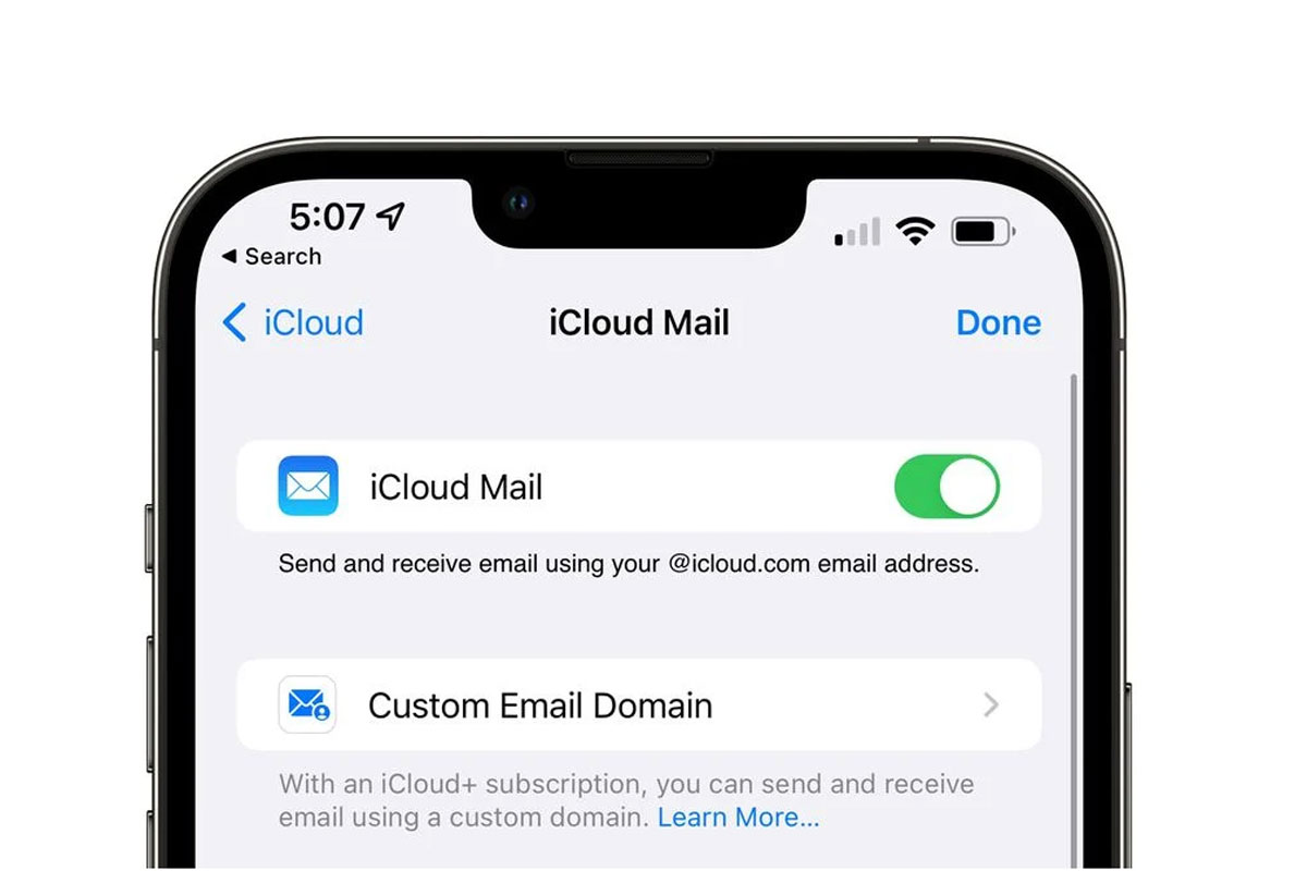 Fishka IOS 15.4 Umożliwia skonfigurowanie domeny e-mail na iPhone