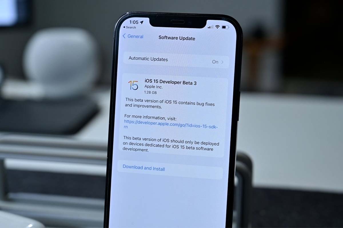 Zainstaluj iOS 15 może być zainstalowany, nawet jeśli się kończy pamięć