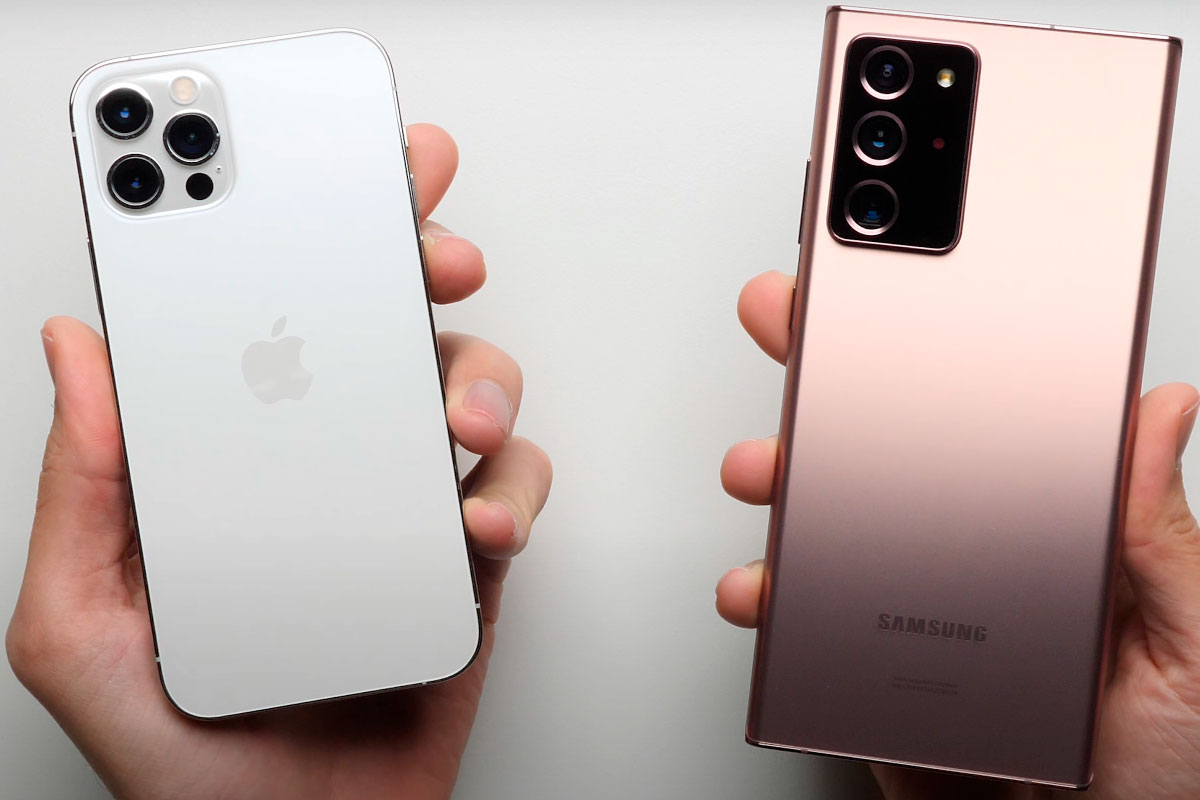 iPhone 12 Pro przekroczył Samsung Note 20 Ultra w testowaniu prędkości