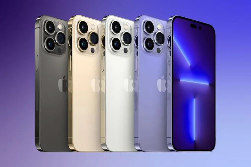 iPhone 14 Pro będzie fioletowy i z nową lampą błyskową