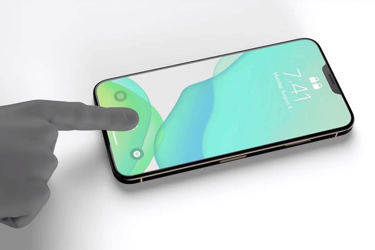 Analytics : w iPhone 14 Skaner Touch ID pojawi się pod ekranem