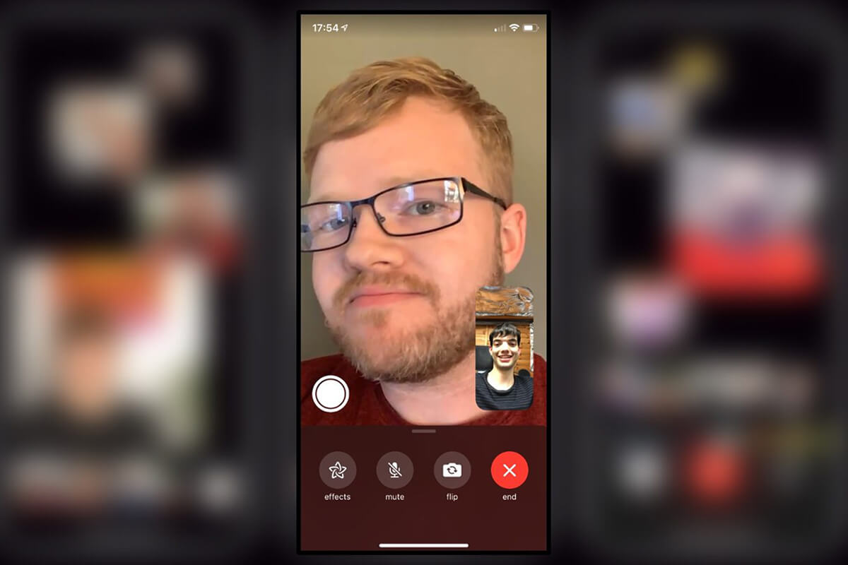 iPhone 8 Z iOS 14.2 Otrzymane wsparcie FaceTime 1080p