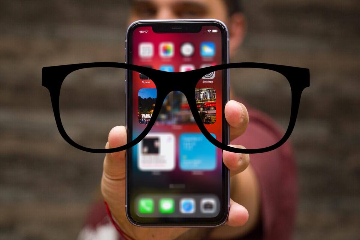 Apple Opatentowane okulary, które ukryją obraz na wyświetlaczu iPhone
