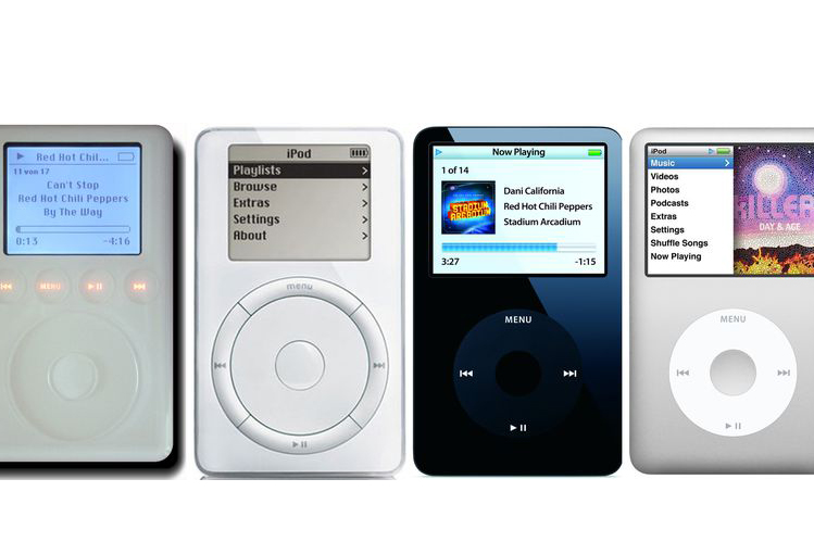 iPod obrócony 18