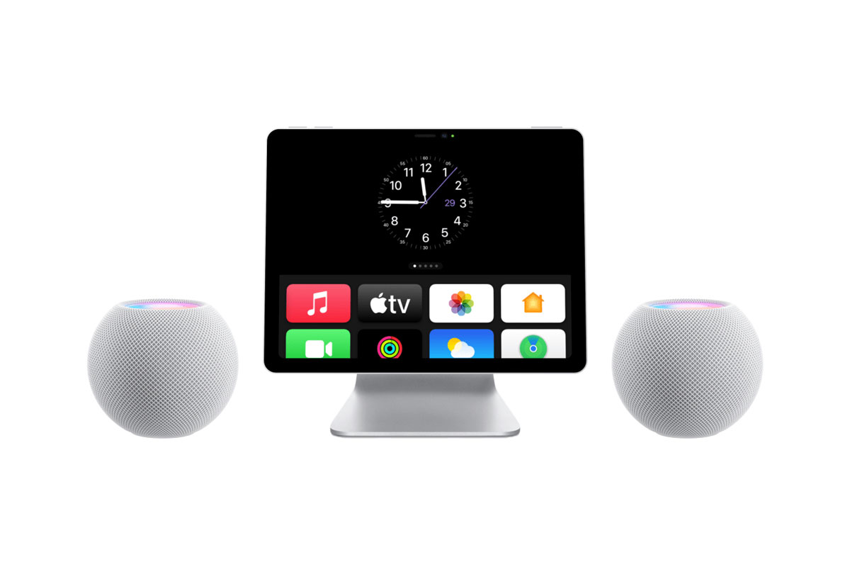 Koncepcja : Apple Wyświetlacz dla inteligentnego domu jabłko homekit