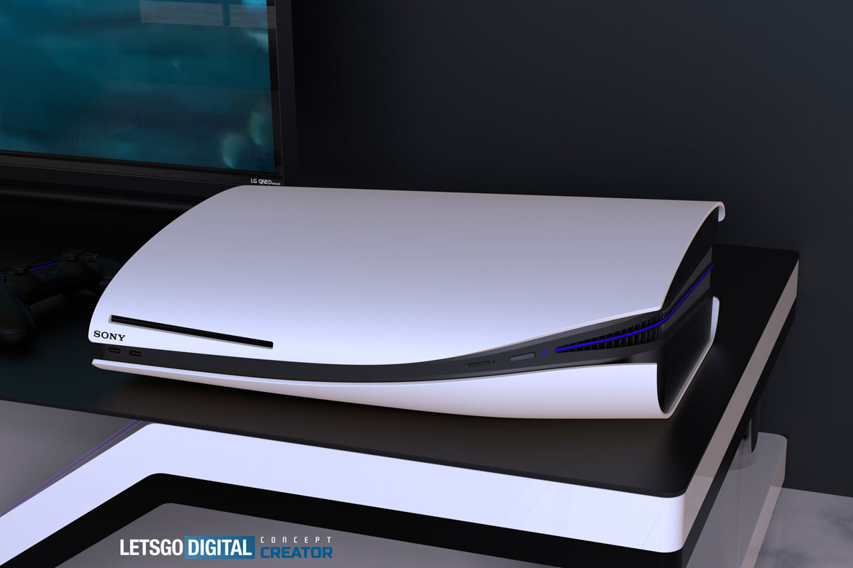 Koncepcja Playstation 5 Pro, który może przejść do 2023 rok