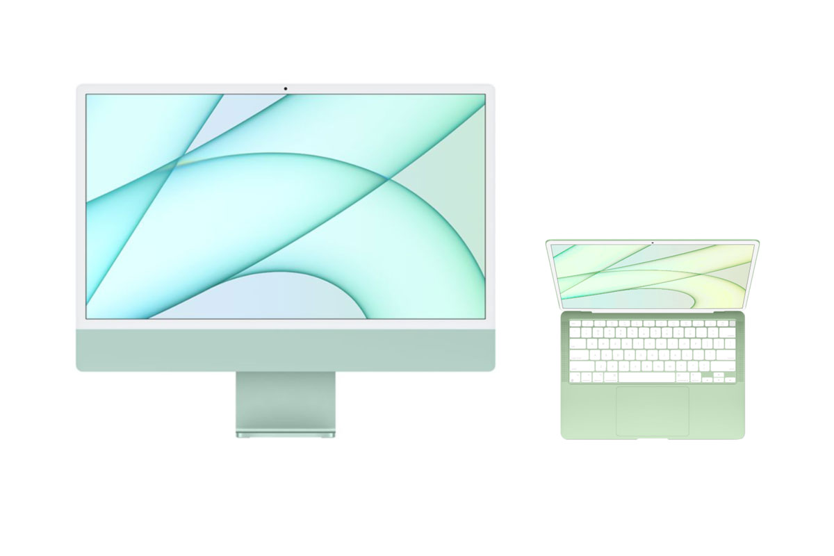 Koncepcja : Nowy MacBook Air w stylu IMAC (2021)